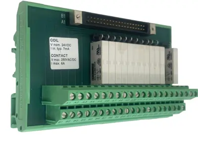 NEW PHOENIX CONTACT 56 04 93 0 MOTOMAN 12 CH RELAY MODULE 5604930