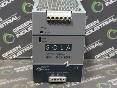 SOLA SDN 10-24-100P Power Supply Module 24VDC 10A Used