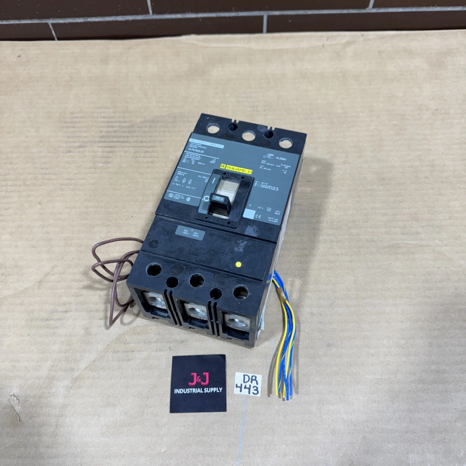 USED Square D KCL342001287
