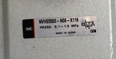 SMC NVHS5500-N06-X116 Lock Out Valve