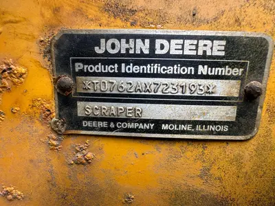 Used 1986 DEERE 762A Scrapers Pennsylvania US | Proxy Equipment #1378449