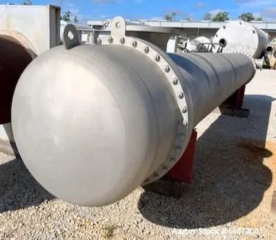 Industrial Unused Southern Heat Exchanger Shell & Tube Heat Exchanger – 1459 Sq Ft, 304L Stainless Steel