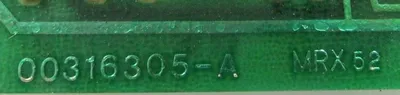 USED ABB 0-56301 CONTROL BOARD 00316305-A 056301