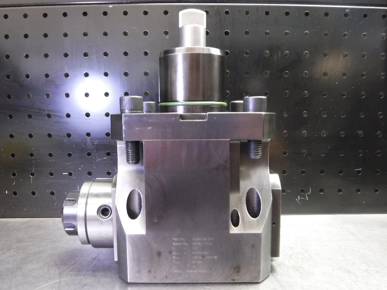 Heimatec BMT60 ER25 Axial Drilling/Milling Right Angle Head 8 030 68 042 (LOC109)