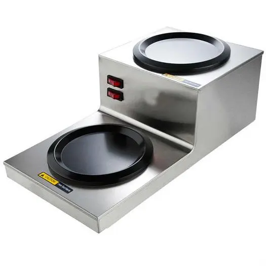 Step Up Double Burner Decanter Warmer
