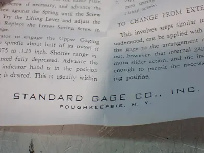 Used STANDARD _UNKNOWN_ Preset Gages Ohio US | HGR 24 #1249477