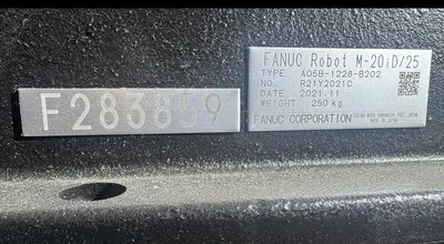 Used 2021 FANUC M-20ID/25 Robots Michigan US | Aucto #1307379