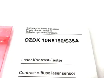 New | in-Stock BAUMER MINIATURE DIFFUSE CONTRAST SENSOR 3~150MM Sensors | Maverick Industrial Sales #1108404