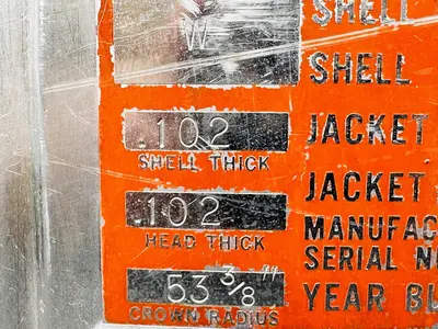 USED 1993 PERMA-SAN 60 GALLON JOVC
