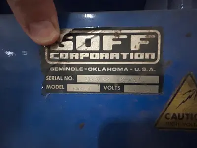 USED 1981 GOFF 48" FIXED TABLE