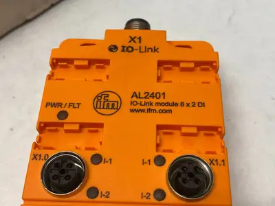 USED IFM COMPACTLINE MODULE, IO-LINK MODULE 8 X 2 DI IP 67