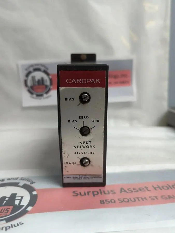 Used RELIANCE ELECTRIC 412541-32 Input / Output Modules | Surplus Asset Holdings #1205880