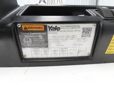 Yale 8818770 Forklift Front Right Drive Axle & Motor 5-Lug Off ERP035VTN36TE084