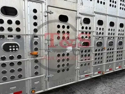 Used 2018 MERRITT _UNKNOWN_ Livestock Trailers Illinois US | T&S Trailer Pool #1509378