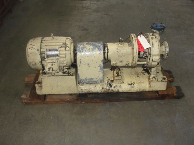 SPC7278  Pump 2x1x8 Goulds centrifugal pump, 7.5 hp, Stainless Steel