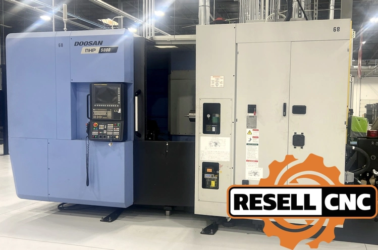 Used 2019 Doosan NHP-5000 Horizontal Machining Centers Florida US | Resell CNC #206744