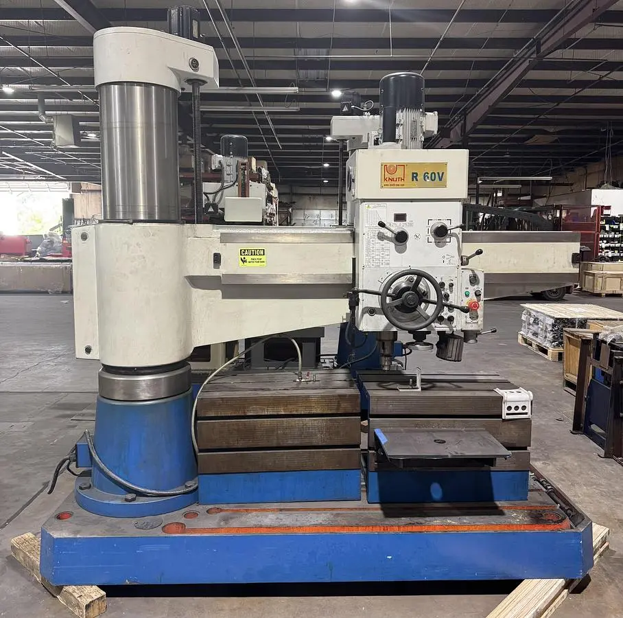 Used 2013 KNUTH R 60V RADIAL ARM DRILL Radial Drills Texas US | IRS Auction #1411254
