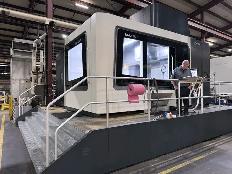 Used 2020 DMG MORI DMU 210P Vertical Machining Centers (5-Axis or More) Illinois US | Machinery Marketing International #378888
