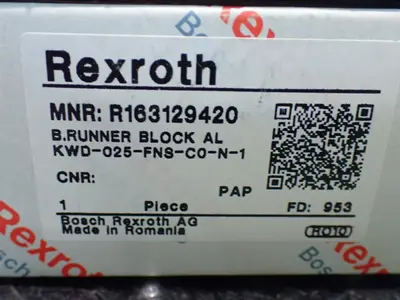 New | in-Stock REXROTH R163129420 Tooling & Accessories (Other) | HGR 24 #750105