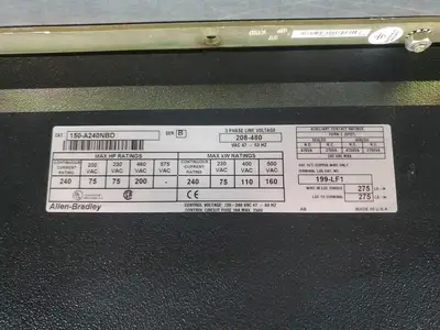 Used Allen-Bradley 150-A240NBD Variable Speed Drives | Palmetto Automation #1149394