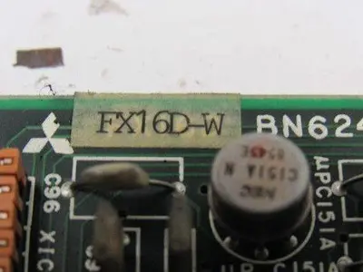 Mitsubishi BN624A427G52 FX16D-W Circuit Board
