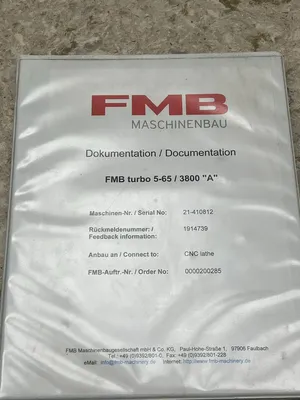 2021 FMB TURBO 5-65 Bar Loader, Magazine Bar Loader | Machinery Resources International (19)