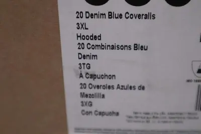 Kleenguard Hooded Disp Coveralls Blue 3XL PK20 - STOCK GF806