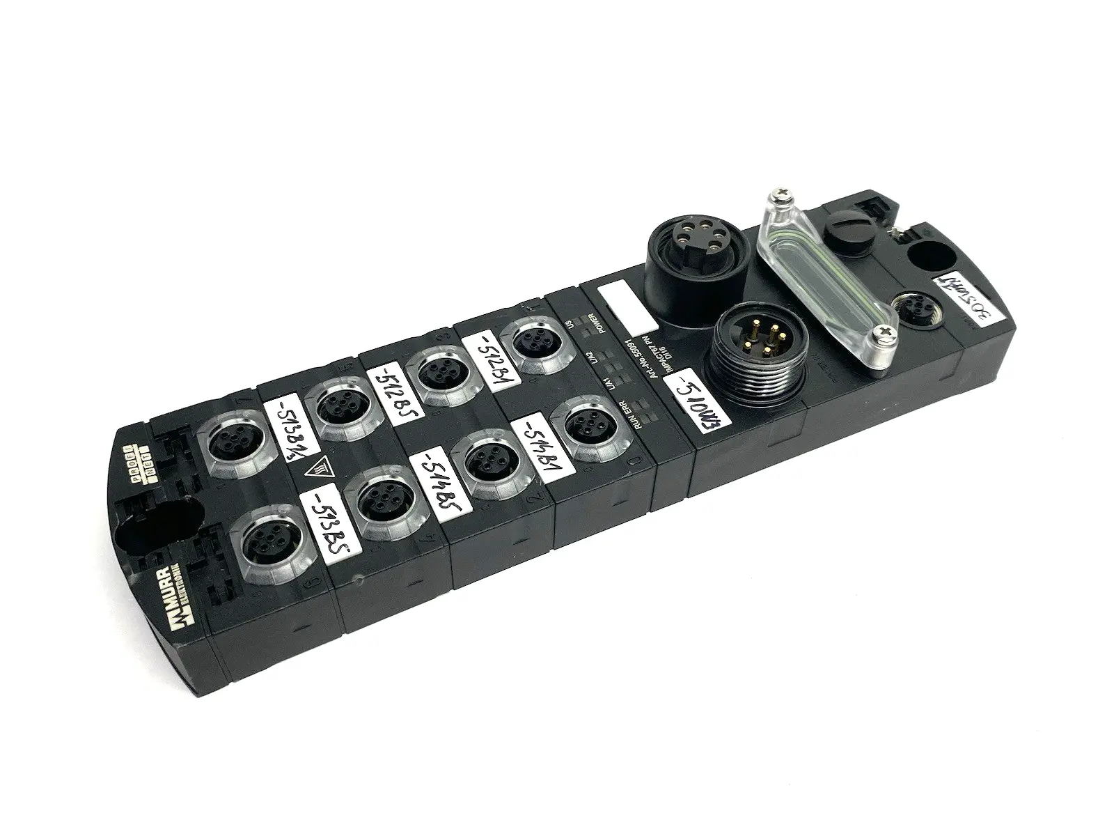 Used MURRELEKTRONIK IMPACT67 COMPACT MODULE, PROFINET, 16 DIG. IN, PLASTIC PLC Ethernet Equipment | Maverick Industrial Sales #1099128