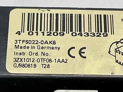 USED SIEMENS 3TF5022-OAK6