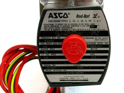NEW ASCO EFP8210G087 2 WAY SOLENOID VALVE 1/2" 8210G087