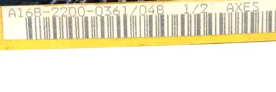 USED FANUC A16B-2200-0361/04B 1/2 AXES BOARD A16B2200036004B