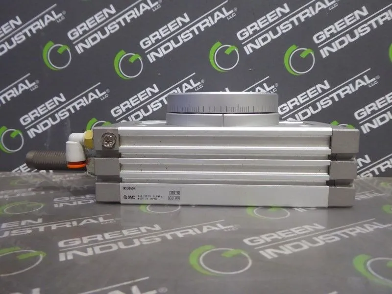 SMC MSQB50R Rotary Cylinder 0.6 MPa Used