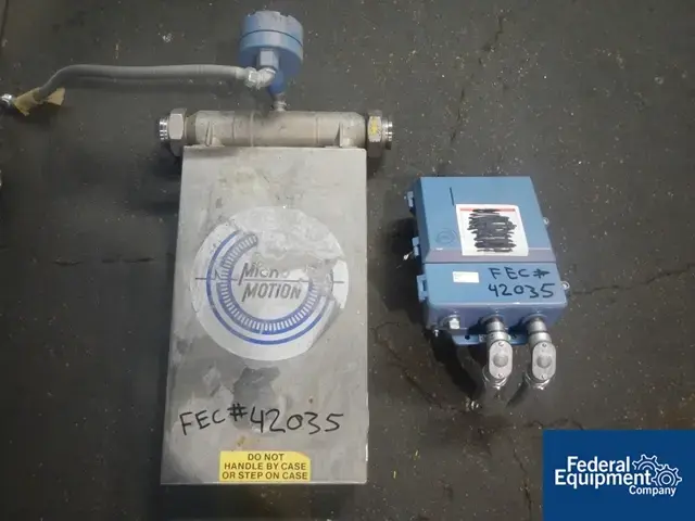 Used Micro Motion Micro Motion Flow Meter, Model DS 150, S/S Meters - Misc Ohio US | Federal Equipment Company #130038