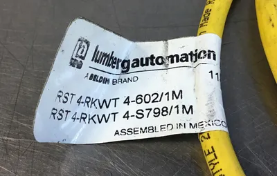 Lumburg Automation RST 4-RKWT 4-602/1M Cord Set RST 4-RKWT 4-S798/1M 5A-3