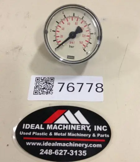 Used WIKA GAUGE778 Universal Pressure Meters Michigan US | Ideal Machinery #778846