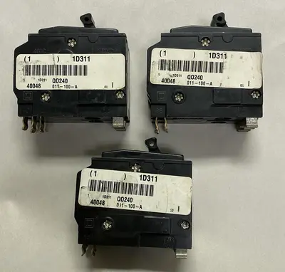 New | in-Stock SQUARE D QO240 Circuit Breakers | Surplus Asset Holdings #1189386