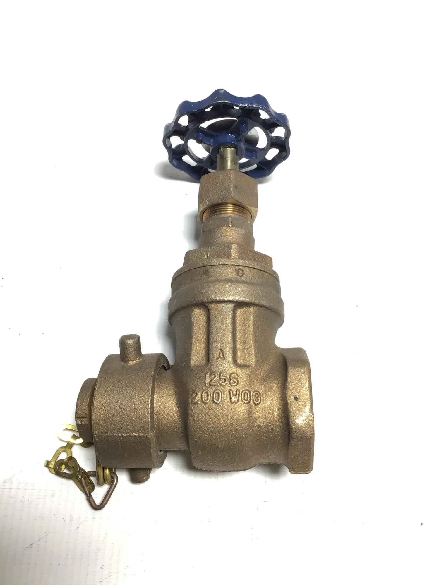 Nibco T-113-HC 1 1/4in Bronze Gate Valve, Thread x Hose Thread 039923616593
