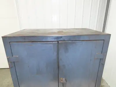 Strong Hold Extreme Duty 12 GA Counter-Height Cabinet 2 Shelf 36x20x36"