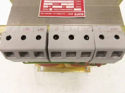 SAFE snc Line Reactor 1-Phase 480/380V Primary 220V Secondary 3kVA
