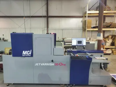 2019 MGI JetVarnish 3D One Other Printing | M3 Graphic Machinery (3)