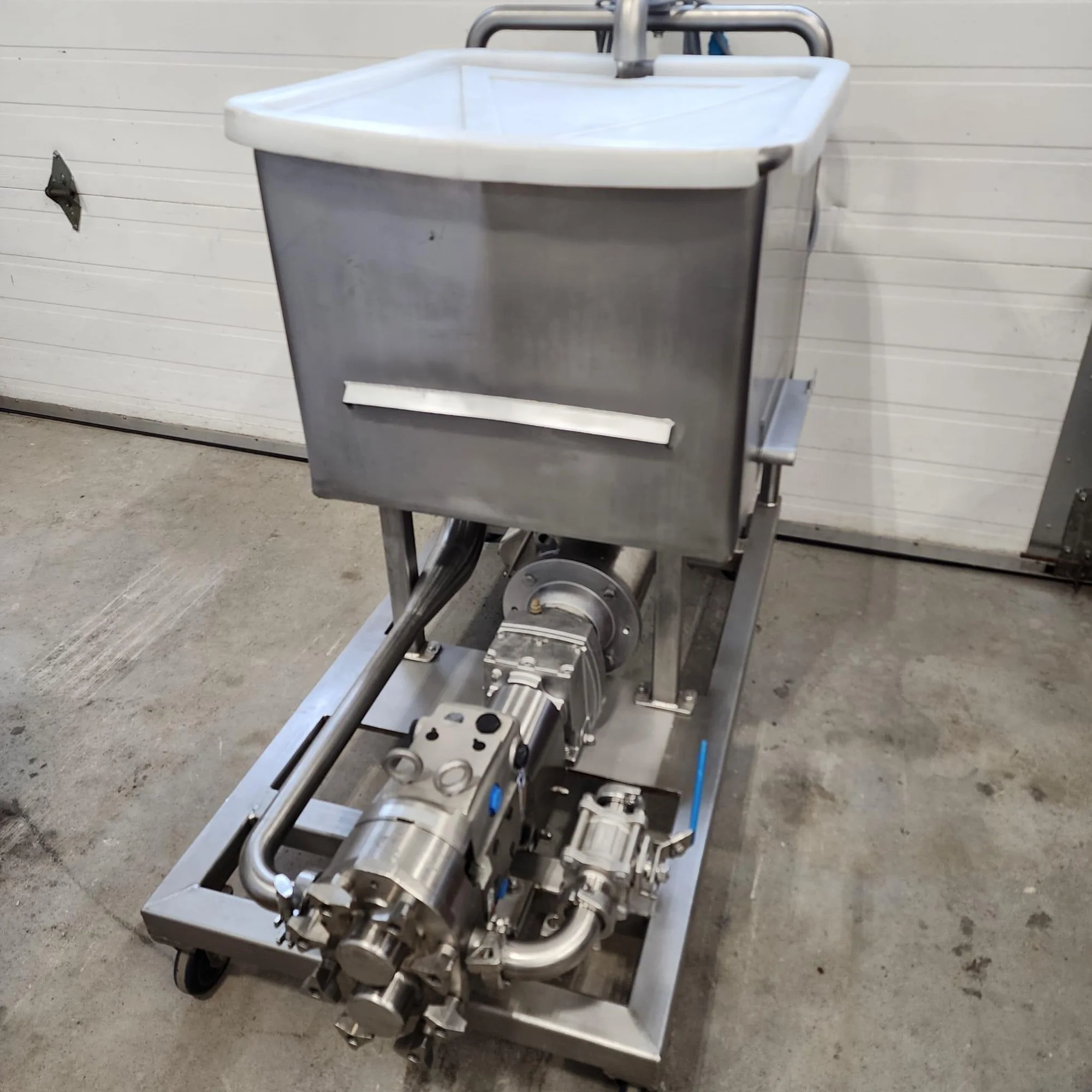 Pump Waukesha SPX Model 30 With Tank 80 Lit # 84970