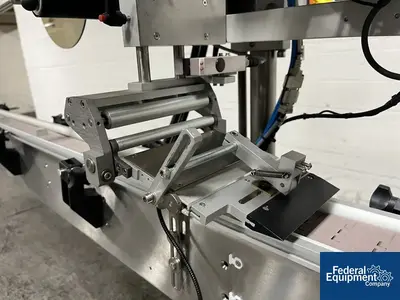 USED HARLAND OF AMERICA Harland Top Labeler, Model Comet Mark 5