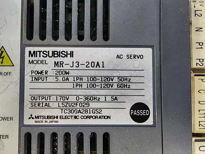 USED MITSUBISHI MR-J3-20A1