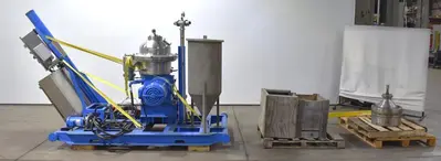Westfalia SA 20-06-576 clarifier centrifuge skid, 316SS.