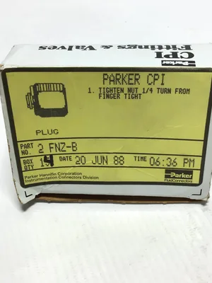 Parker 2 FNZ-B Tube Fitting( Lot of 2)