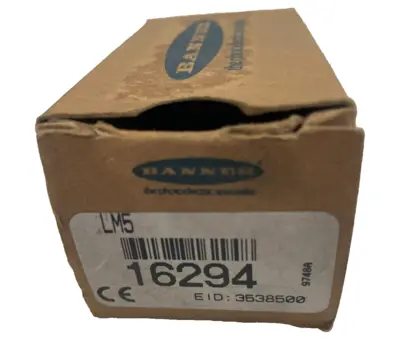 NEW BANNER ENGINEERING LM5 SENSOR MODULE 16294