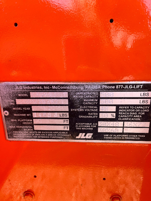 USED 2016 JLG E450AJ