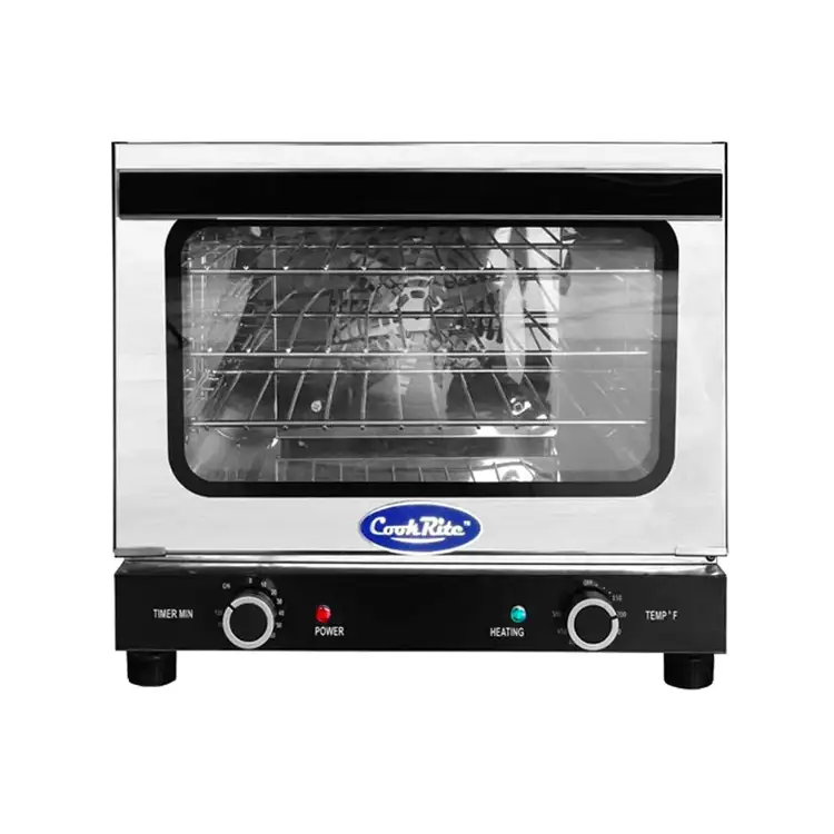New | in-Stock Atosa New Atosa CTCO-50 Countertop Electric Convection Oven, Half Size 120v Electric Ovens Illinois US | Falcon Restaurant Supply #1375283