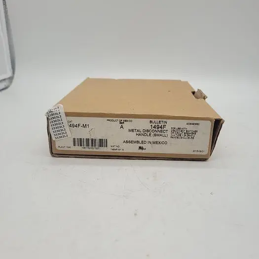 New | in-Stock ALLEN-BRADLEY ALLEN-BRADLEY BULLETIN 1494F METAL DISCONNECT HANDLE 1494F-M1 SER.A Disconnects | ND Industrial Surplus #1212172