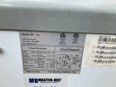 Used _UNKNOWN_ _UNKNOWN_ Display Freezers Michigan US | Miedema Asset Management Group #1321090